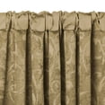 thumbnail image 5 of Elrene Home Fashions Mia Beaded Scallop Valance, Gold, 52" x 19", 5 of 6