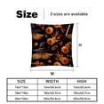 thumbnail image 5 of Halloween Broom Covers- Set of 2 Throw Pillows in Various Sizes (16x16, 18x18, 20x20 inches) with Stylish Patterns for Home Decor and Comfort - Pillow Inserts Included, 5 of 6