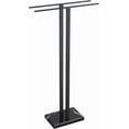 thumbnail image 1 of Standing Towel Rack Towel Rack Stand with Marble Base for Bathroom Floor SUS Stainless Steel Brushed Finish BTH, 1 of 9