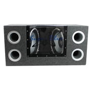 Pyramid 10 1000W Car Subwoofers with 2000W 2-Ohm 2-Channel Amp, Pack of 2