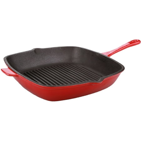 

BergHOFF Neo Cast Iron Sq Grill Pan 11 Red