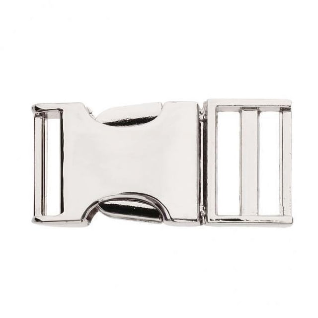 2xBolsa De Metal Cincha Cinturón Hebilla Clip Broche Diámetro Interior 19 Mm Plata Sunnimix Hebilla de cinturón de cincha
