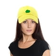 thumbnail image 2 of DALIX Four Leaf Clover Hat Baseball Cap St. Patrick's Day Cotton Caps Minion Yellow, 2 of 7