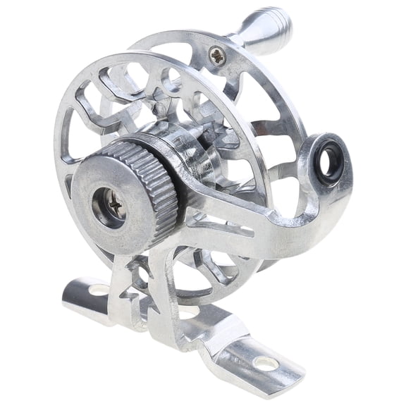 Fly Wheel Lightweight Fishing Tackle For Trout Pike, Fly Reel, 53mm/50g All Metal Fishing Reel with Upgraded Base