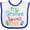White and Royal, variant on Inktastic My Gramps Loves Me Boys or Girls Baby Bib