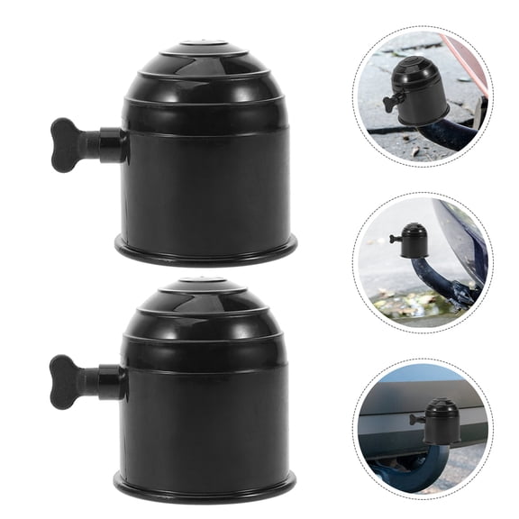 HEANUJJ Hitch Receiver Cover Reusable Plastic Towing Hitch Ball Cover 2Pcs