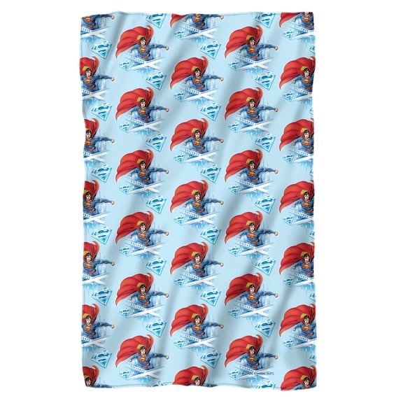 Superman Arctic Warrior Officially Licensed Fleece Blanket 36' x 58'