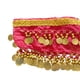 thumbnail image 5 of Pañuelo de cadera para danza del vientre para perros, falda de lentejuelas, disfraz divertido para mascotas, cómodo cachorro Rosa roja, 5 of 6