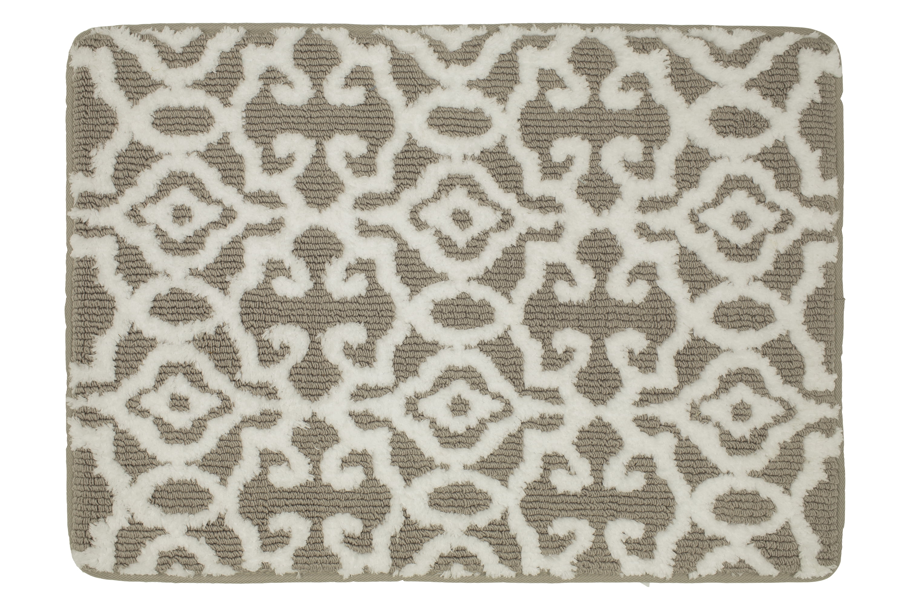 Better Homes & Gardens 17" x 23.5" Taupe Splash & White Jacquard Memory