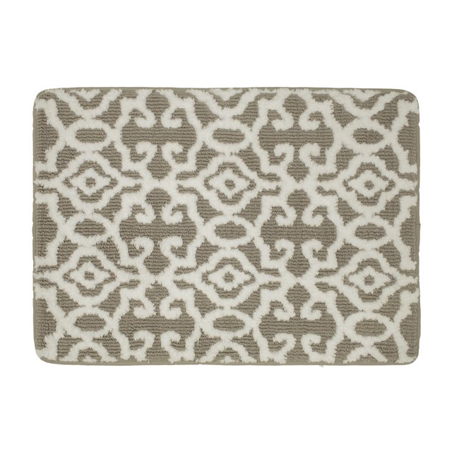 Better Homes & Gardens 17" x 23.5" Taupe Splash & White Jacquard Memory