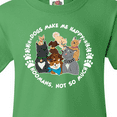 thumbnail image 4 of Inktastic Dogs Make Me Happy, Hoomans Not So Much-Cute Dog Family Youth T-Shirt, 4 of 5