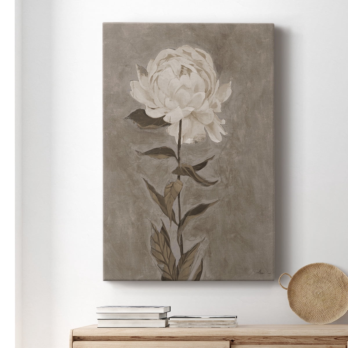 PRETTY AS A PEONY I Premium Gallery Wrapped Canvas - Ready to Hang