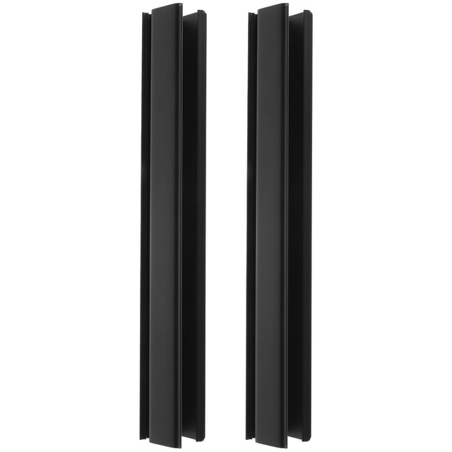 unbranded 2Ud Clips Para Parabrisas De Carrito De Golf Sujetadores Plásticos Negros Estables