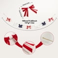 thumbnail image 3 of Independence Day Patriotic Banner, Reusable Foldable Wall Hanging Decor, Easy Install Lightweight Design, Versatile Ornament for Porch Fence Home Classroom 4th of July Memorial Day Party Celebration, 3 of 9