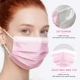 thumbnail image 3 of Mascarillas desechables NNPCBT 125, paquete de 3 capas para adultos, 3 of 6