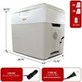 thumbnail image 7 of Koolatron 12V Electric Cooler/Warmer 49L (52 qt), Two-Way Design, Gray, 7 of 7