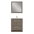 thumbnail image 3 of Alya Bath Sortino 30" Wood Bathroom Vanity with Acrylic Sink in Gray, 3 of 7