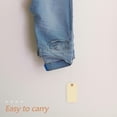 thumbnail image 4 of LOLIPPYY 100Ud Etiquetas Amarillas De Papel Para Ropa Con Cuerda Diseñadas Para Mostrar Precios Claramente, 4 of 8