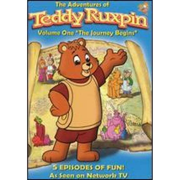 Pre-Owned The Adventures of Teddy Ruxpin, Vol. 1: The Journey Begins (DVD 0790045001956)