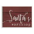 thumbnail image 2 of The Stupell Home Decor Collection Santas Workshop Wall Plaque, 2 of 5