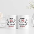 thumbnail image 3 of 71st Birthday Gifts for Women Men - I''m Not 71 I''m 18 with 53 Years of Experience Mug - 71 Year Old Present Ideas for Mom, Dad, Wife, Sisters, Grandma, Grandpa, Friends, Coworkers - 11 oz Coffee Mug, 3 of 6