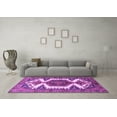 thumbnail image 3 of Ahgly Company Indoor Rectangle Persian Purple Traditional Area Rugs, 4' x 6', 3 of 4