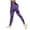 Dark Purple, variant on KHONTS Tie Dye Seamless High Waisted Workout Leggings for Women Scrunch Lifting Yoga Gym Athletic Pants White XL