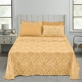 thumbnail image 1 of Lux Decor Collection 1800 Thread Count Egyptian Quality Super Soft Wrinkle Free 6 Piece Sheet Set (Full, Taupe), 1 of 5