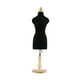 thumbnail image 5 of Mini sastre modista muñeca vestido femenino forma maniquí muñeca vestido soporte de exhibición para micro paisaje jardín de hadas , Base redonda de 46 cm. CUTICAT  Mini soporte para casa de muñecas, 5 of 8