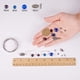 thumbnail image 3 of Kit de bisutería DIY (1 caja, 1 juego) - Kits de inicio para abalorios - Suministros para bisutería para adultos, niñas, adolescentes y mujeres con cierres de pinza de langosta azules, 3 of 9