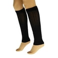 thumbnail image 6 of Aerobic Leg Warmers for Women 3 Pairs Black Cotton Knee High, 6 of 8