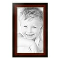thumbnail image 2 of ArtToFrames 10" x 17" Matte Mahogany with Gold Accent Diploma Picture Frame, 10x17 inch Brown Wood Poster Frame (WOM-5109),  Pack, 2 of 7