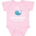 thumbnail image 3 of Inktastic Newport Beach California Whale Watching Boys or Girls Baby Bodysuit, 3 of 5