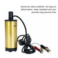 thumbnail image 4 of ikayaa Aluminum Alloy Outshell Portable Fuel Transfer Pump Mini Electric Submersible Pump for Pumping D-iesel Oil Water, 4 of 5