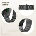 thumbnail image 3 of 26MM Quick Release Stainless Steel Band for Garmin Fenix 7X/6X/5X Plus/EPIX 2, Metal Watch Strap with Adjustable Link & Lock Clasp, Durable Replacement Strap, 3 of 5