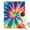 Colorful Rainbow Tie, variant on Colorful Rainbow Tie Dye Spiral Pattern Blanket,Comfortable Soft Flannel Throw Blanket,All Season,Warm Lightweight Blankets for Sofa Bed Couch Living Room Chair,30"x40"