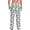 thumbnail image 3 of Daiia Watercolor Turtle Men's Sleep Pant with Pockets and Drawstring,Pajama Pants-Small, 3 of 9