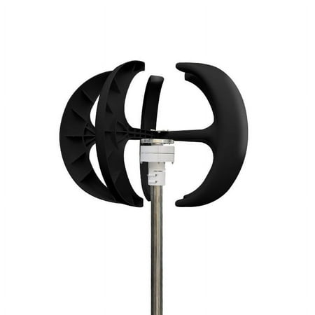 

1500W Wind Turbine Lantern Wind Turbine Vertical 12V 24V Motor Quick Start Home Farm Hybrid Street Light with MPPT Controller