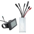 thumbnail image 1 of Panel Controlador De Motor Eléctrico, Kit De Controlador De Motor De Bicicleta Eléctrica Con Disipación De Calor, Función De Visualización De 36V 48V Para Scooter, 1 of 8