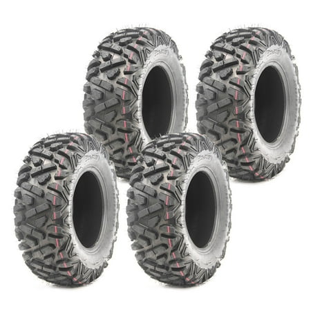 - Set 4 WANDA ATV tires 24x9-11 Front & Rear for 86-89 Honda TRX350 4x4 P350