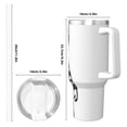 thumbnail image 5 of Lsque Chucky Pattern 40 OZ Ice Bully Cup with Handle and Straw, Double Wall Stainless Steel Tumbler Travel Coffee Cup with Lid for Christmas Present, 5 of 8