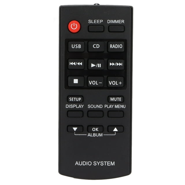 N2QAYC000060 Control remoto del sistema de sonido Control remoto para SCHC17EBK SCHC28P