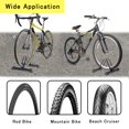 thumbnail image 4 of KASTUN Bike Rack?Bike Stand Floor for for Mountain MTB & Road Bicycles?Adjustable Bike Rack Garage, Indoor/Outdoor Bicycle Stand,Sturdy and Small Ready for Mountain Bike and Road Bike, 4 of 4