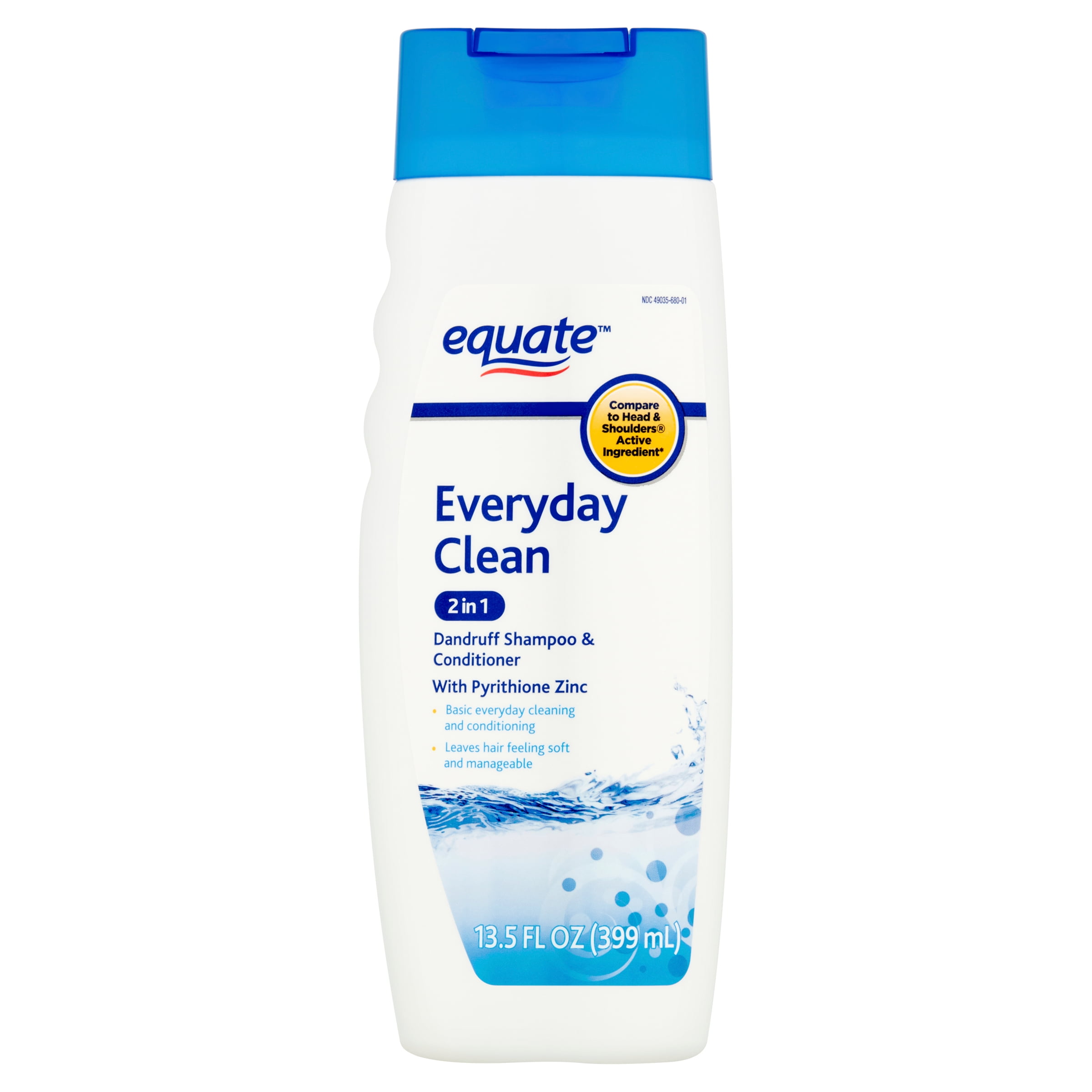 Equate Everyday Clean Dandruff Relief 2 in 1 Shampoo Plus Conditioner, 13.5 fl oz