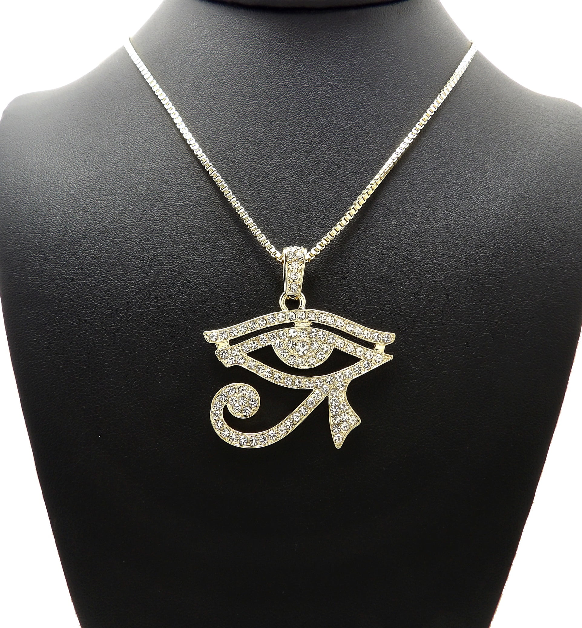 Fashion 14K Gold Tone Plated Iced 