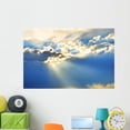 thumbnail image 1 of Sky with Clouds and Wall Mural by Wallmonkeys Peel and Stick Graphic (48 in W x 32 in H) WM219317, 1 of 4
