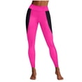 thumbnail image 2 of ZUKMRJPC Women's Yoga Pants Fashion Love Heart Print Cute Gym Running Pants Soft Comfy Athletic Workout Leggings Valentine's Day, 2 of 5
