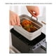 thumbnail image 5 of Ounissouiy Bandeja para freidora para hornear Suministros para hornear Resistencia al calor Tamaño compacto Superficie lisa Lavable Gadget de cocina Cocina y Comedor Rojo Ounissouiy HA082530-01, 5 of 6