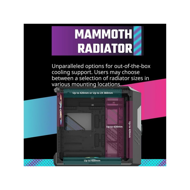 Cooler Master Gaming HAF700 EVO ATX Full Tower Computer Case