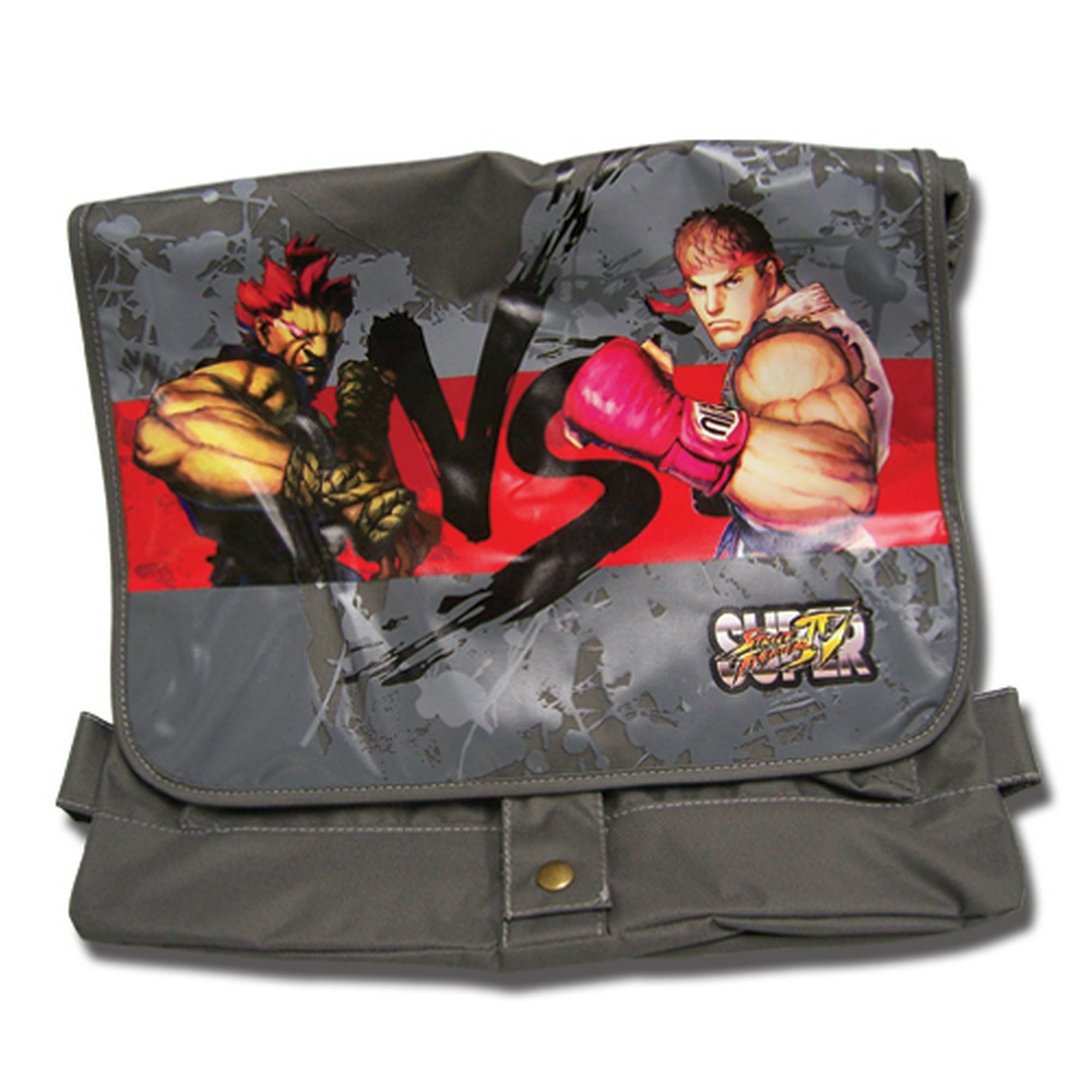 Messenger Bag - Street Fighter IV - New Akuma vs Ryu School Bag